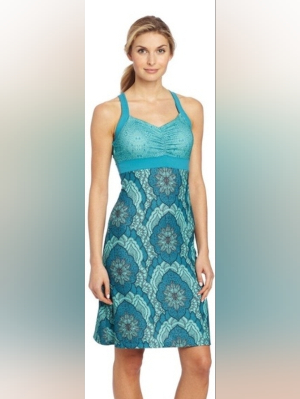 Prana Amaya Dress Size S Activewear Performance Travel Outdoor Athletic Hiking